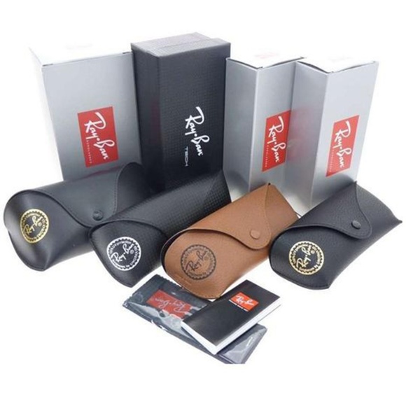 Ray-Ban Sunglasses Gold w/Pink Mirrored Lens - Picture 5 of 7